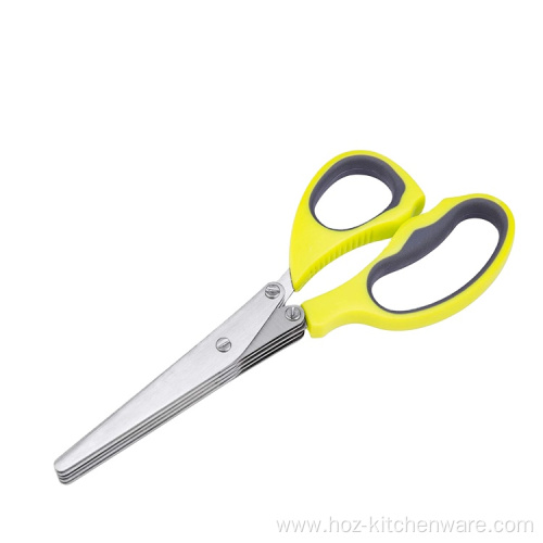 Multi-Function Scissors with 5 Stainless Steel Blades